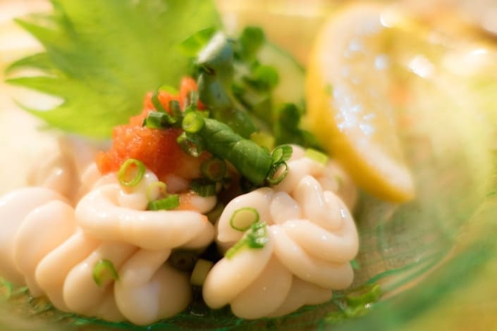 Shirako, the sperm of a cod fish