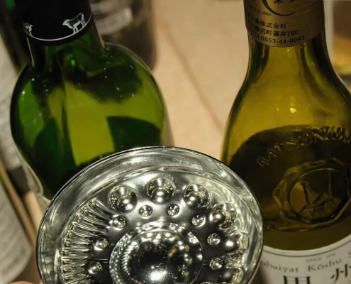 Koshu wine tasting