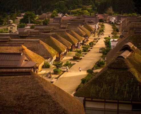 Ouchi-juku in Fukushima