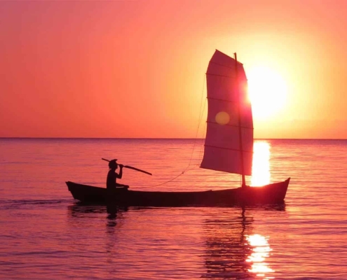 Sabani Boat Sunset Cruise, Okinawa