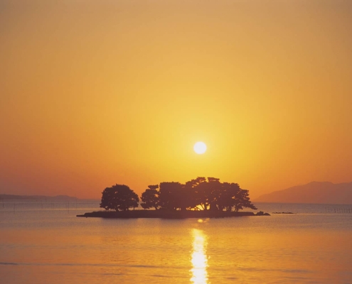 Lake Shinji in Matsue